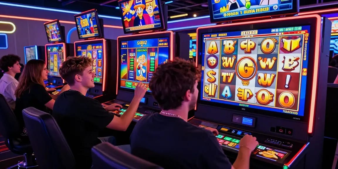 Daftar Modal138 di platform slot gacor dengan pemain bersemangat merayakan kemenangan.