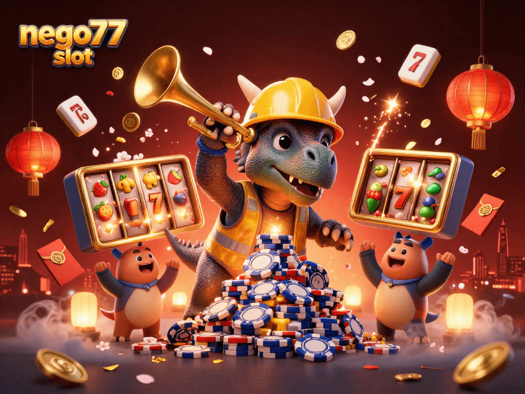 Engage with the thrilling nego77 slot gameplay featuring vibrant characters and dynamic elements.