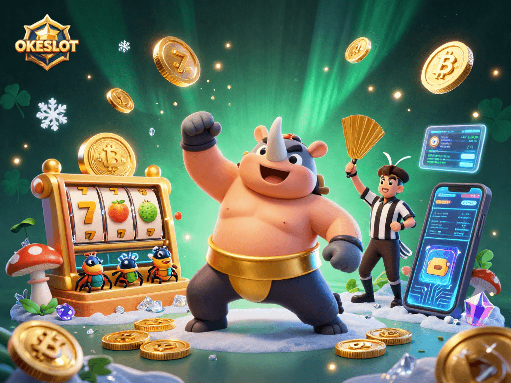 Jadikan OKESLOT sebagai pilihan Anda untuk meraih kemenangan dalam permainan slot yang mengasyikkan.