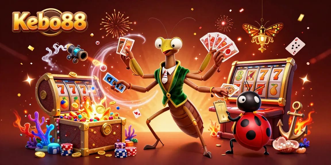 Kebo88 menawarkan pengalaman bermain slot dengan simbol keberuntungan dan elemen kasino yang menakjubkan.