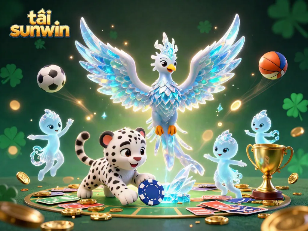 Experience the thrill of tải sunwin as you engage with casino elements and vibrant characters.