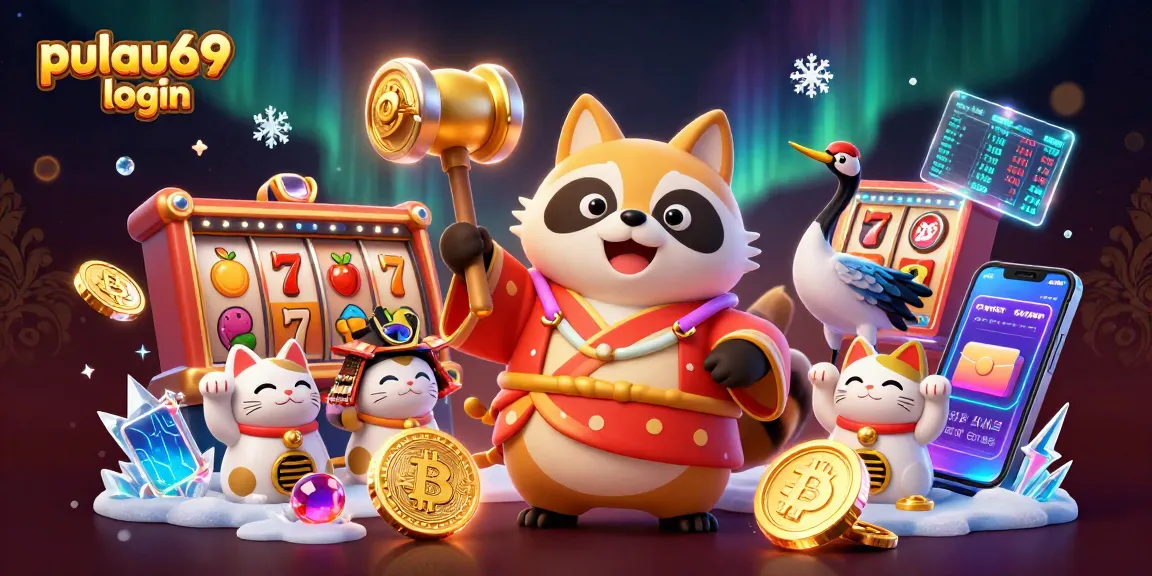 Engage with pulau69 login for a thrilling slots adventure featuring joyous characters and dynamic gaming elements.