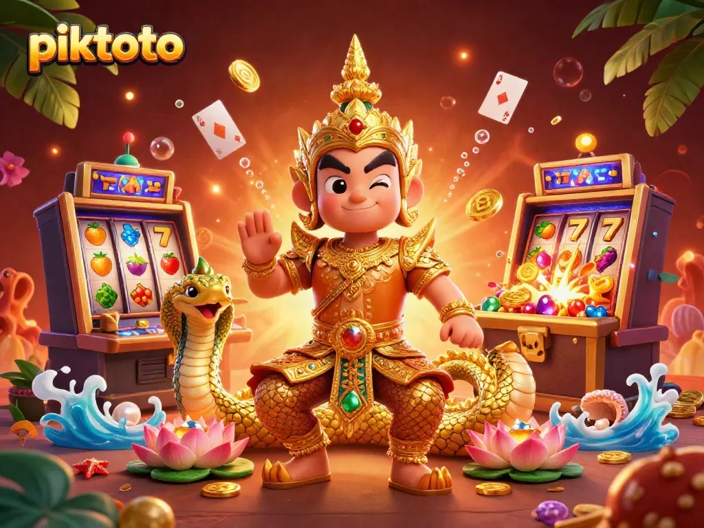 Play at piktoto with vibrant slot machines and magical creatures for a thrilling jackpot experience.