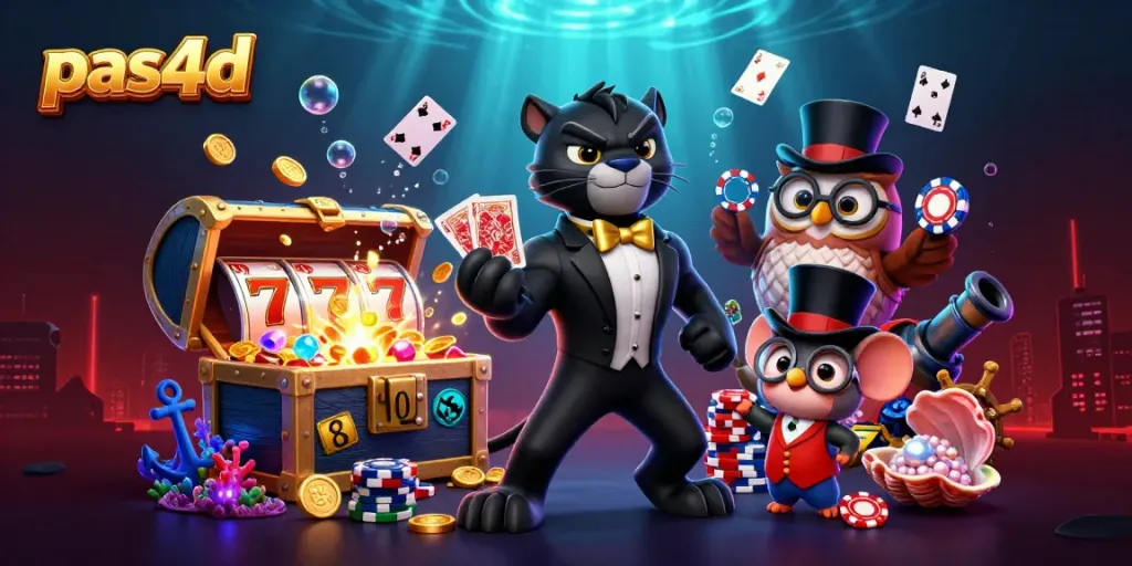 Menangkan permainan slot di pas4d dengan pengalaman kasino yang menarik dan menggembirakan.