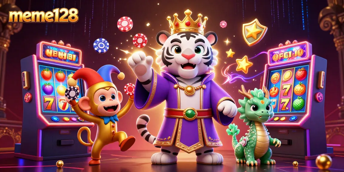 Engage with meme128's thrilling slot experiences showcasing vivid characters and exciting game elements.
