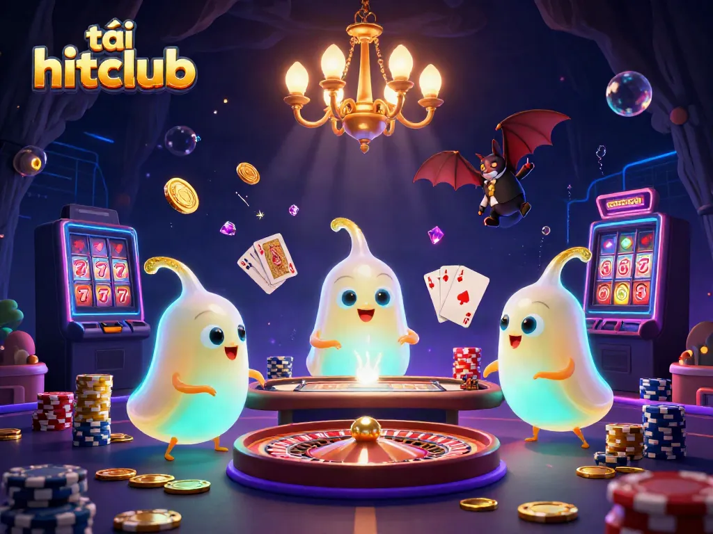 Experience the excitement as you tải hitclub and enjoy a vibrant casino with dynamic glowworms and dazzling game elements.