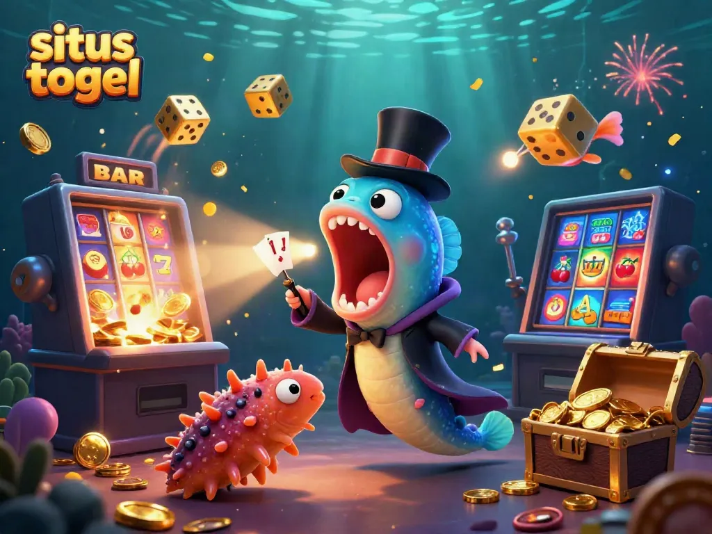 Experience the thrill at situs togel with vibrant underwater magic and exciting gaming elements!