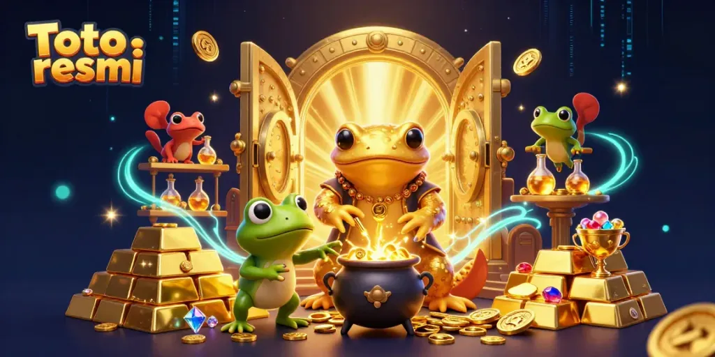 Transform gold coins into rewards at Toto resmi's vibrant online casino scene.