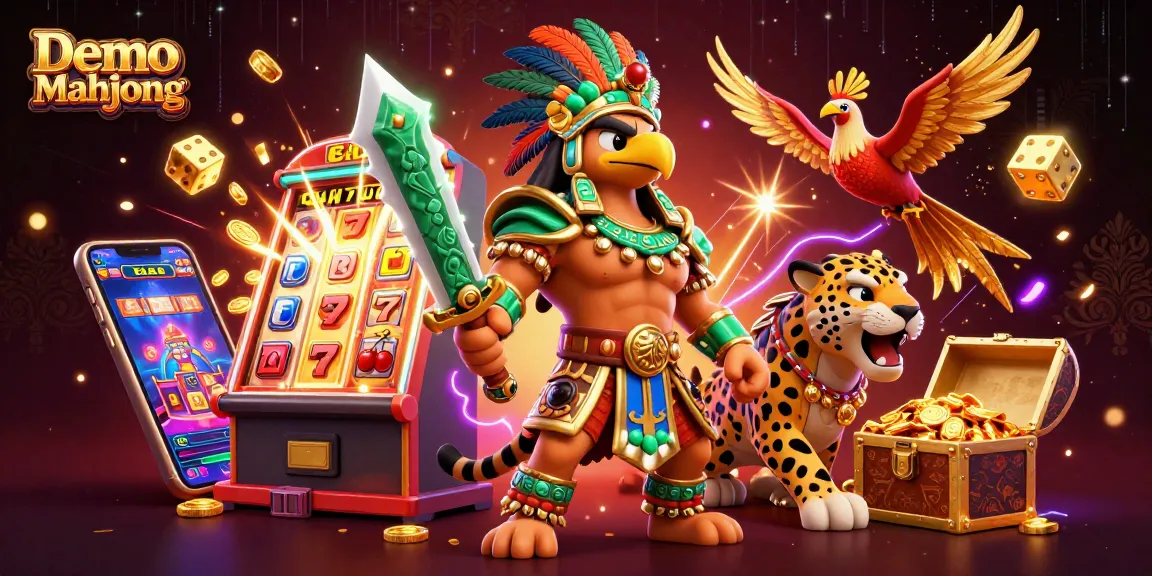 Engage with Demo Mahjong, experience thrilling gaming action with colorful visuals and dynamic gameplay elements.