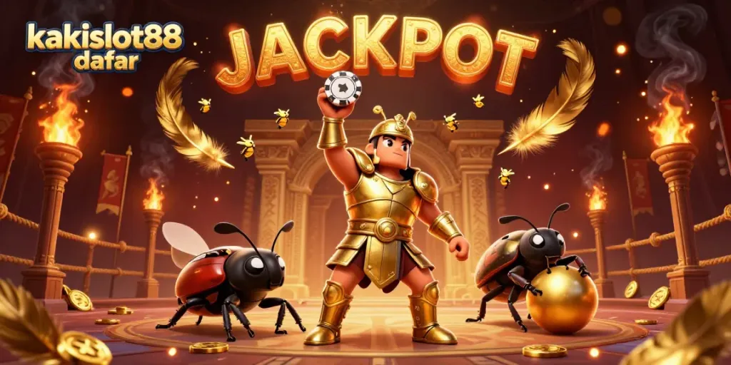 Gambarlah detail kemenangan dalam permainan kakislot88 daftar dengan karakter unik dan elemen kasino