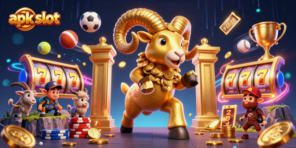 Menangkan permainan apk slot dengan karakter ram emas yang kuat di tengah dominasi kasino.