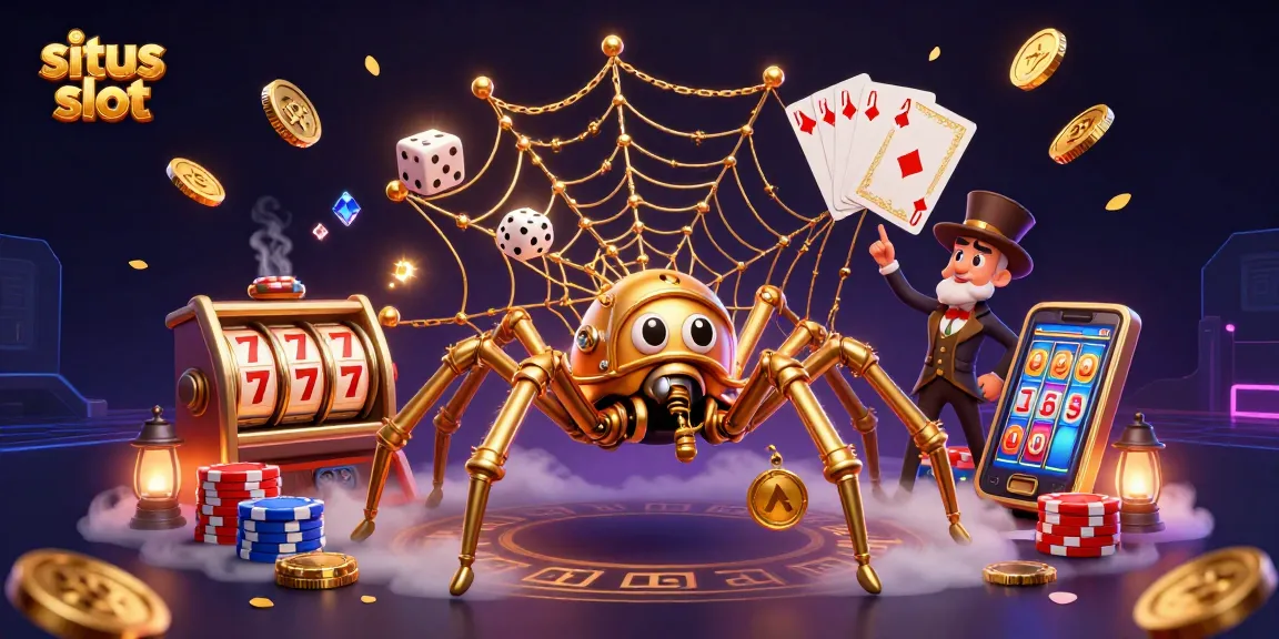 Catch exciting wins with slots in this vibrant 3D casino illustration featuring unique characters and animated elements.