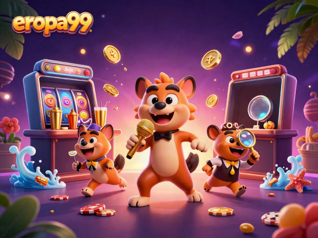 Slot gacor eropa99 dengan karakter lucu di kasino, menghibur pemain dengan permainan berkualitas tinggi.