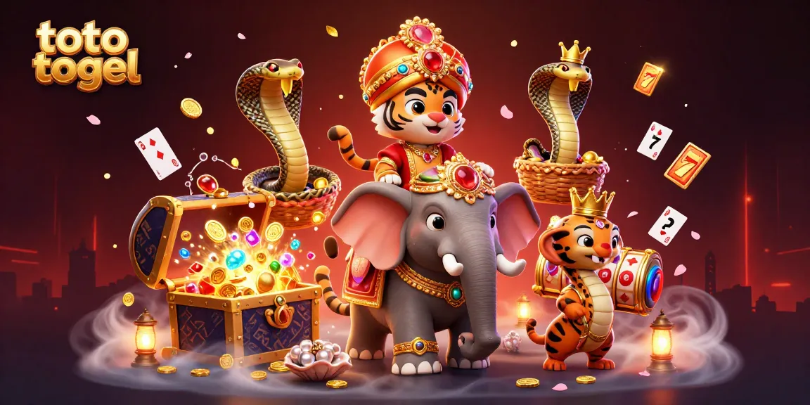 Menangkan toto togel dengan momen megah bersama harimau maharaja dan harta karun bersinar.