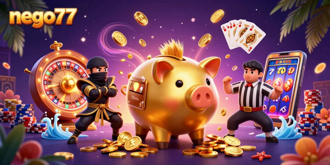 Engage with nego77's thrilling gameplay while experiencing vibrant 3D casino action.