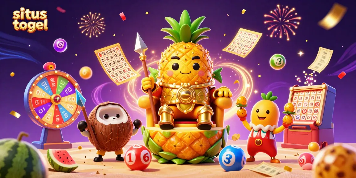 Rasakan keseruan bermain situs togel dengan raja nanas emas dan elemen permainan dinamis.