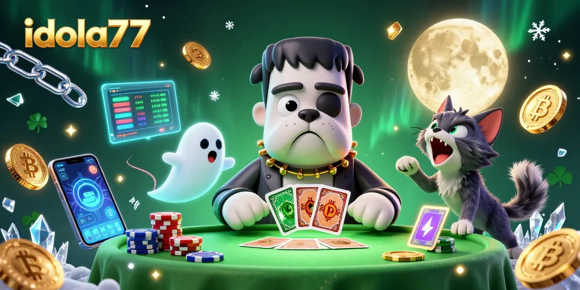 idola77 menawarkan permainan kasino yang menarik dengan kartu yang dihadapi oleh monster bulldog yang unik.