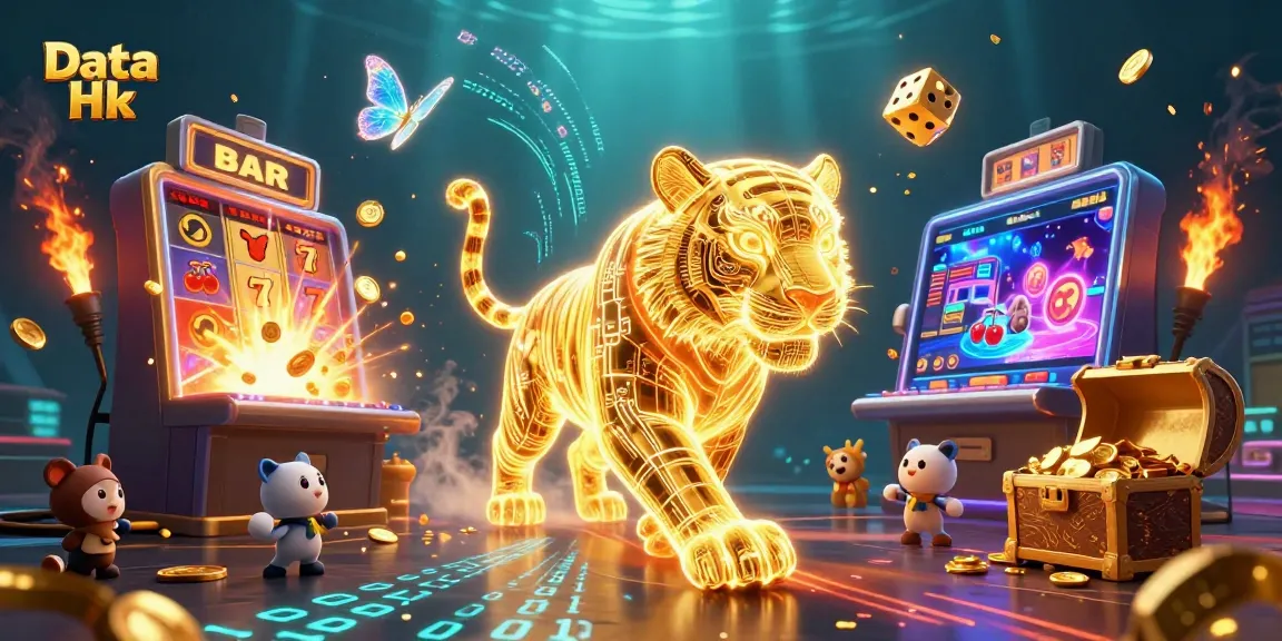 Win big with Data Hk showcased in dynamic casino scene filled with vibrant symbols.