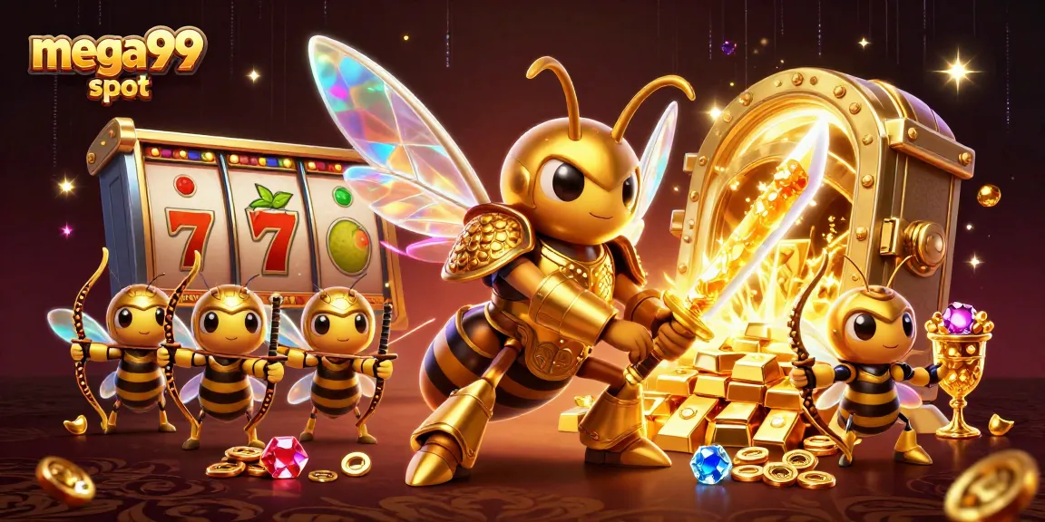 Experience mega99 slot with vibrant symbols and jackpot glory in an immersive casino adventure.