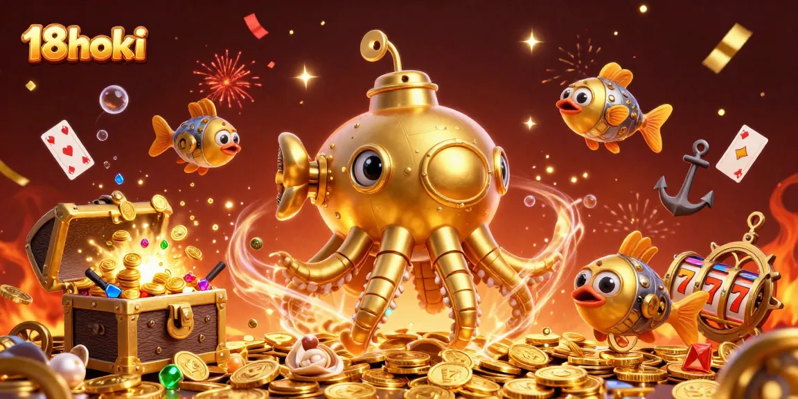 Experience winning thrills with 18hoki in a vibrant cartoon casino adventure.