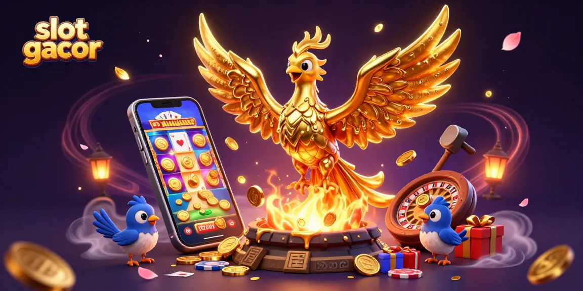 Menangkan slot gacor dengan phoenix emas berapi dan permainan kasino interaktif yang memukau